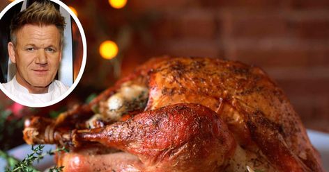 Bourbon Turkey Brine, Gordon Ramsay Turkey, Turkey Wellington, Bourbon Turkey, Christmas Turkey Recipes, Turkey Brine Recipes, Chef Gordon, Chef Gordon Ramsay, Brine Recipe