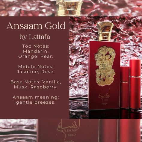 ⚜️ANSAAM GOLD-- by Lattafa, 3.4 oz Eau De Parfum Spray (Unisex) for Women ⚜️Cost $12,500.00 JMD . . . ⚜️Introducing the enchanting world of Lattafa's Ansaam Gold, a unisex EDP Spray that promises to transport you to a realm of olfactory delight. Crafted with precision and care, this 3.38 oz fragrance is a symphony of aromas that dances on the skin, leaving a memorable impression wherever you go. Ansaam Gold is not just a scent; it's an experience. . . ⚜️FRAGRANCE THAT APPEALS TO THE S.E.N.S.... Lattafa Ansaam Gold, Ansaam Gold, Dinner Date, Perfume Collection, Smell Good, Jamaica, Your Special, Scents, Women Men