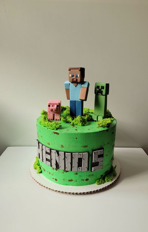 Dort Minecraft, Minecraft Tiered Cake, Two Tier Minecraft Cake, Minecraft Cake In Game, Minecraft Checkerboard Cake, Minecraft Cake Designs, Minecraft Birthday Cake, Minecraft Cake, Minecraft Birthday