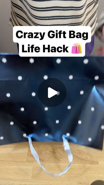 ‎Amin Shaykho • أمين‎ on Instagram: "How did no one tell me about this gift bag life hack 😫" Gift Bag Handle Hacks, Gift Bag Hack, Weird Gifts, January 26, Life Hack, Bag Handle, Bag Straps, Tell Me, Gift Bag