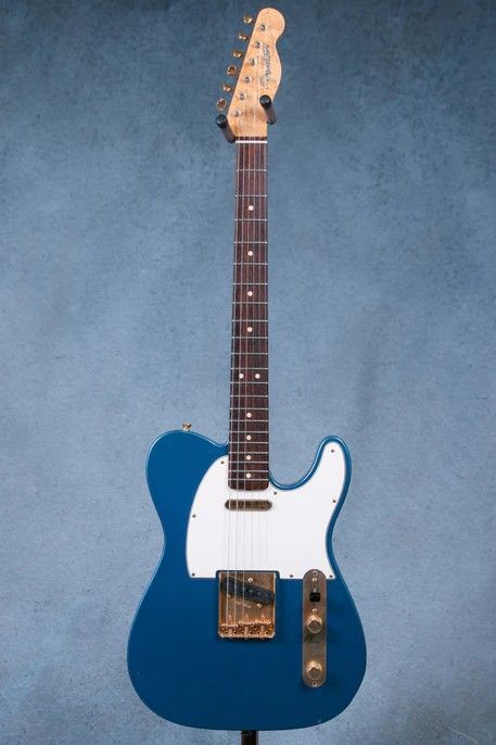 Fender Custom Shop 1964 Telecaster Relic Electric Guitar w/Case - Lake Placid Blue Lake Placid Blue Telecaster, Blue Telecaster, Telecaster Relic, Dream Guitar, Lake Placid Blue, Telecaster Guitar, Fender Custom Shop, Lake Placid, Fender Telecaster