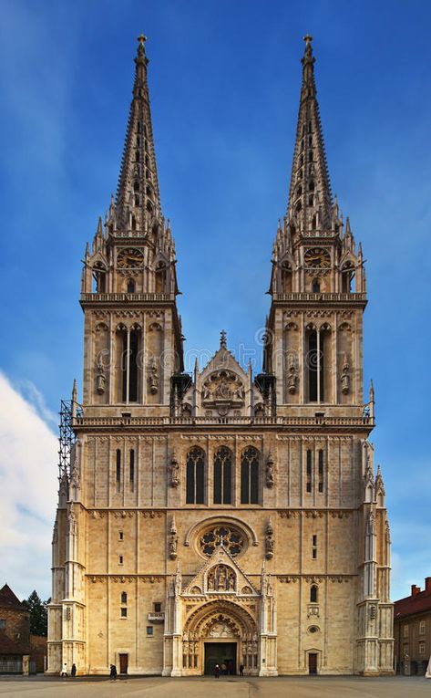 Zagreb Cathedral. With Archbishop s Palace. Croatia #Sponsored , #SPONSORED, #SPONSORED, #Cathedral, #Palace, #Archbishop, #Zagreb Zagreb Cathedral, City Trips Europe, Croatia Zagreb, Prague Travel, Europe Aesthetic, Zagreb Croatia, East Europe, Breathtaking Places, Southern Europe