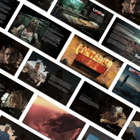 Bringing the gritty world of 'Container' to life with this film pitch deck! As a pitch deck expert, I created a compelling visual narrative that mirrors the intense themes and mood of the movie. From the logline to character profiles, each slide is carefully crafted to capture the raw essence of the story and resonate with potential investors. The deck conveys a visual tone that's both immersive and engaging, designed to grab attention and deliver the film's core message. Looking to transfo... Movie Pitch Deck, Film Pitch Deck, Character Profiles, Visual Narrative, Character Profile, Pitch Deck, The Movie, The Story, Essence