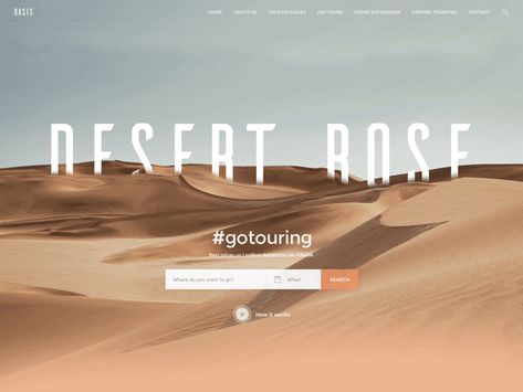 Trending sightseeing feature Red Envelope Design, Best Ui Design, Minimal Travel, Desert Tour, Travel Facts, Ui Design Inspiration, Envelope Design, Website Inspiration, Signage Design