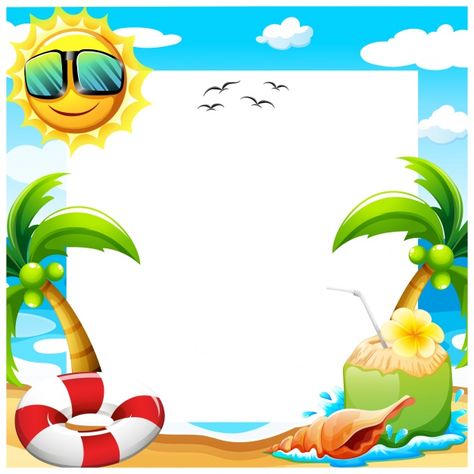 More than a million free vectors, PSD, photos and free icons. Exclusive freebies and all graphic resources that you need for your projects Kids Beach Party, Summer Kids Party, Summer Deco, Fiesta Tropical, Project Life Cards, Kids Background, Fruit Wallpaper, Invitation Background, Background Design Vector