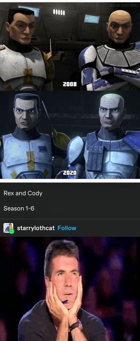 Hyperspace Star Wars, Star Wars Rough One, Star Wars Clone Commanders, Rex Star Wars Art, Captain Rex Wallpaper Iphone, Fox Clone Wars Fanart, Star Wars Rex Fan Art, Rex The Clone Wars, Rex And Cody Fan Art