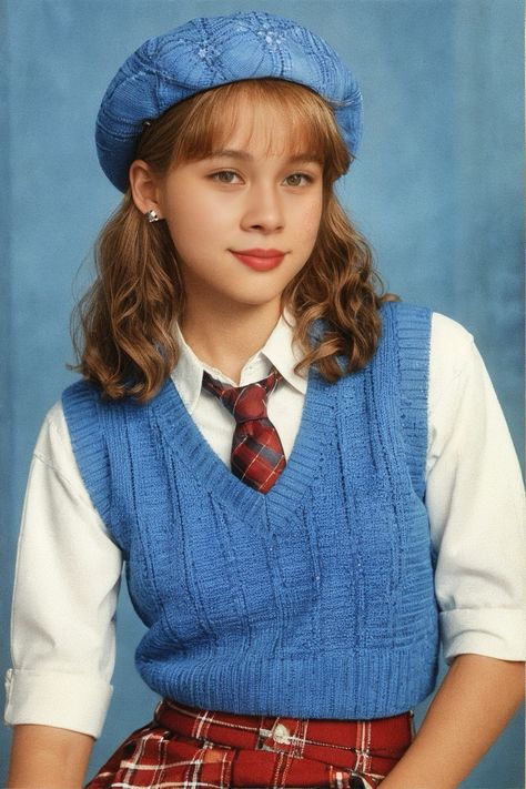 Y2k Graduation Photoshoot, Yearbook Pose Ideas, 90s Yearbook Photoshoot, American 90s Fashion, Old School Outfits 90s Women, American School Outfits, 90s Yearbook Theme, Old School Outfits 90s, 90s Outfit Ideas 1990s