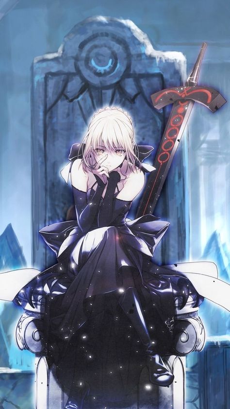 Artoria Alter, Fate Artoria, Fate Fanart, Arturia Pendragon, Manga Japan, Queen Anime, Fate Stay Night Anime, Art Manga, Fate Anime Series