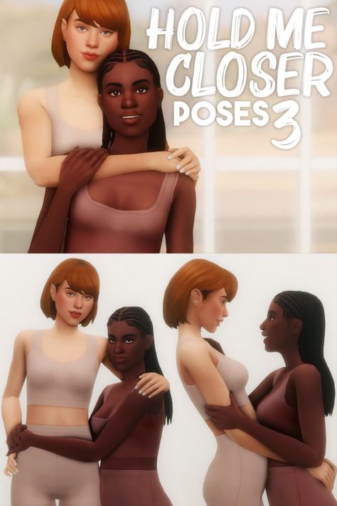 Hold Me Closer Poses 3 | by by ratboysims | sims 4 cc custom poses #ts4cc posepack Sims 4 Introduction Poses, Lesbian Sims 4 Poses, Sims 4 Cc Lesbian Poses, Sims 4 Sleep Poses, Sims 4 Laying Down Poses, Sims 4 Cc Poses Woohoo, Sims 4 Height Difference Poses, Sims Poses Cc, Sims 4 Engagement Poses