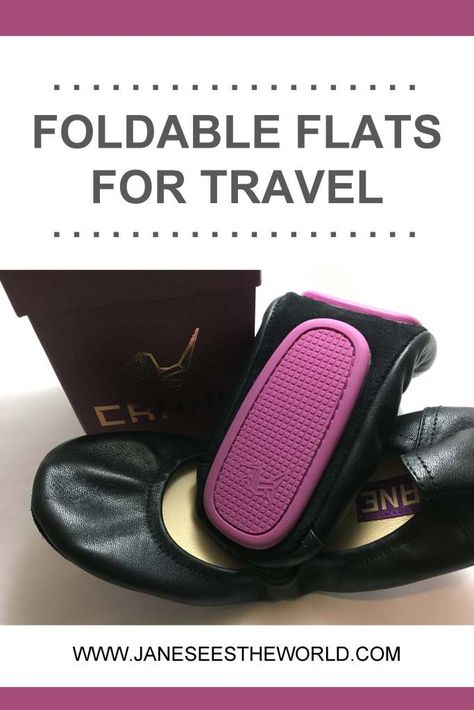 This review compares three pairs of foldable flats that I used on my travels. I highlight the pros and cons of each shoe and give my honest review and recommendations. If you are looking at foldable flats for your next trip, this is the review for you. Foldable Flats Shoes, Travel Shoes Women, Las Vegas Trip Planning, Vegas Trip Planning, Pros And Cons List, Travel Slippers, Foldable Flats, Foldable Ballet Flats, Foldable Shoes