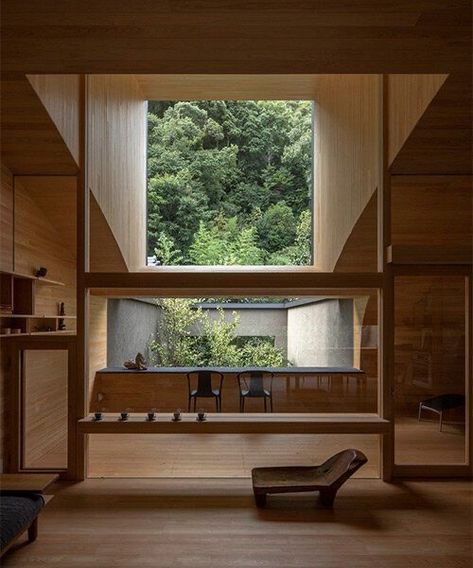 Japanese Window Design, Japan Architecture House, Kyoto House, Japan Interior, Interior Simple, Australia House, Japanese Interiors, Wood Architecture, Weekend House