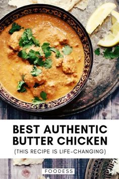 Authentic Butter Chicken Recipe, Authentic Butter Chicken, Polish Plates, Best Butter Chicken, Creamy Butter Chicken, Indian Butter Chicken Recipe, Butter Chicken Recipe Indian, Indian Butter Chicken, Curry Recipes Indian