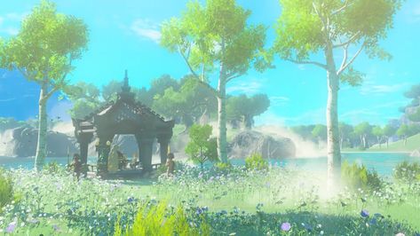 The TOTK aesthetics are just 👌🏼👌🏼✨✨✨ Tears Of The Kingdom Landscape, Legend Of Zelda Screenshots, Zelda Totk Screenshots, Zelda Wallpaper Desktop, Genshin Impact Love, Loz Wallpapers, Zelda Landscape, Zelda Core, Zelda Background