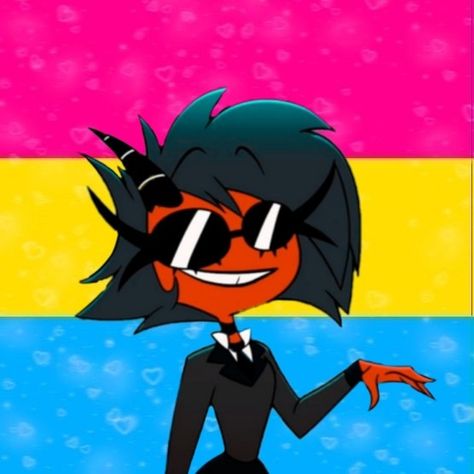 Queer Pride Flag, Sorry Boys, Pansexual Flag, Flag Pride, Pansexual Pride, Helluva Boss, Pride Flags, Owl House, Profile Picture