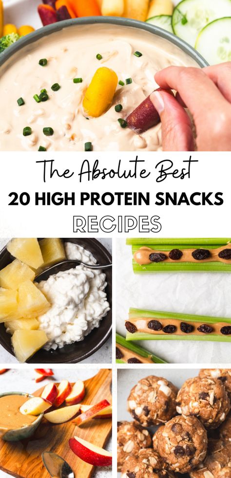 Satisfy sweet and salty cravings with these high-protein snack ideas! Featuring Greek yogurt treats, s’mores protein balls, and easy cottage cheese + fruit, these snacks are great for before bed, after a workout, or whenever you need a protein boost. Perfect for kids and adults, these snacks make sticking to your goals easy and delicious. Greek Yogurt Treats, Diy Meal Prep, Cottage Cheese Snacks, Cottage Cheese Fruit, Greek Yogurt Ideas, Protein Snack Recipes, High Protein Snack Ideas, Cottage Cheese Bowls, High Protein Snack Recipes