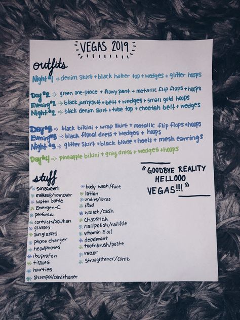 #vegas #packing #list #summer #travel #lasvegas #fashion #traveling #cute #outfits #trip #stuff #organized #handwriting Vegas Fashion Summer, Vegas Packing List Spring, Las Vegas Packing List Summer, Vegas Packing List Summer, Organized Handwriting, Las Vegas Outfits Summer, Packing List For Vegas, What To Pack For Las Vegas, Las Vegas Packing List