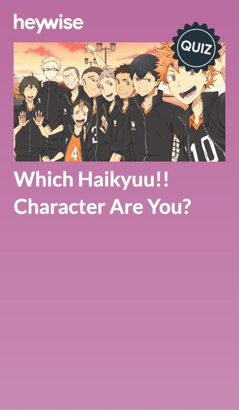 Haikyuu Team Picture, Haikyuu Characters Names, Haikyuu Yn, Haikyuu X Y/n, Haikyuu Boyfriend, Boyfriend Test, Haikyuu Genderbend, Boyfriend Quiz, Kagehina Cute