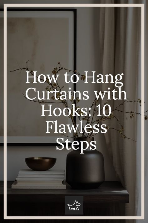 "Discover the secrets to seamless curtain hanging with "How to Hang Curtains with Hooks: 10 Flawless Steps." Navigate through the nuances of using hooks for a polished curtain look, ensuring every fold and pleat is in its rightful place. Embrace a guide that promises a tailored curtain presentation, enhancing the charm of any room." Curtains Without Rods, Curtains With Hooks, How To Hang Curtains, Hang Curtains, Curtain Hanging, Layered Curtains, Tab Curtains, Pleated Drapes, Curtain Clips