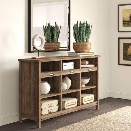 Storage space and style meet in this Jai-Jay 36.26" H x 58.19" W Cube Bookcase, essential for organizing the entryway or decluttering the living room. To craft a look that pairs well with farmhouse-inspired and modern abodes, it combines a manufactured wood frame with airy, open cubbies. A total of nine hold books, decorative objects, DVDs, or anything else you want close at hand. Features:Product Type: CubeStyle: Traditional;Farmhouse / CountryColor (Color: Cobblestone): CobblestoneColor (Color Wide Bookcase, Bookcase Wood, Cube Unit, Library Bookcase, Cube Bookcase, Storage Cabinet Shelves, Bookcase Shelves, Beachcrest Home, Cube Storage