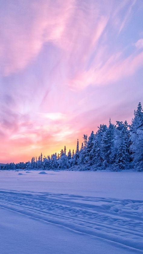 Winter Sunsets, Cute Christmas Wallpaper, Winter Sunset, Pretty Landscapes, Adventure Photography, Winter Scenery, Visual Journal, Peaceful Places, Christmas Vibes