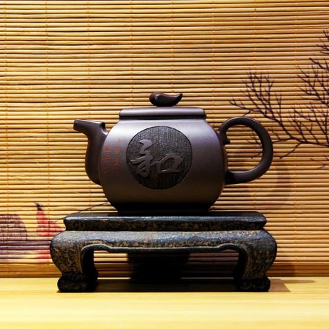 Yixing Zisha Teapot [Peace] 290ml | Full Handmade | Purple Clay Teapot | Chinese Teapot by YixingZishaCrafts on Etsy Teapot Chinese, Clay Material, Packing Gift, Clay Teapots, Tea Makers, Handmade Clay, Hong Kong, Coffee Tea, Tea Pots