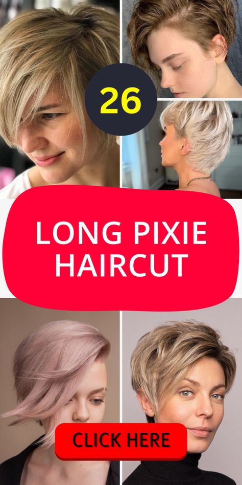 26 Trending Long Pixie Haircut Styles for a Chic 2024 Look - divagaze.com Pixies For Long Faces, Choppy Pixie Cut Fine Hair, Funky Pixie Cut Fine Hair, Pixie Haircut 2024, Back Of Pixie Haircut, Short Hair Cuts For Women Thinner Hair, Short Pixie Haircuts For Thick Hair, Spiky Pixie Haircut Spikes, Sassy Pixie Haircut