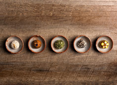 Misomaru Soup Balls | Cook's Gazette Red Miso, Blue Green Algae, Spirulina Powder, Instant Oats, White Miso, Dried Shrimp, Candied Ginger, Green Algae, Miso Soup