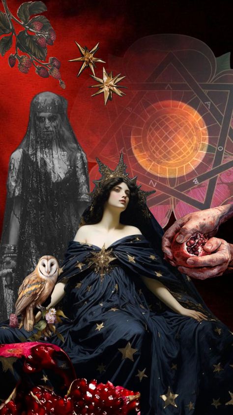 #lilithcore #lilithaesthetic #babalon #thelema #magick #wallpaper Magick Wallpaper, Babalon Goddess, Thelema Magick, Hail Lilith, Divine Feminity, Lilith Tattoo, Artist Identity, Ishtar Goddess, Goddess Lilith