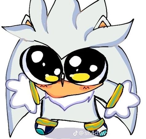 Silver Sonic, Scenecore Art, Sonamy Comic, Shadow Sonic, Amy The Hedgehog, Silver The Hedgehog, Emoji Art, Sonic Funny, Sonic Fan Characters