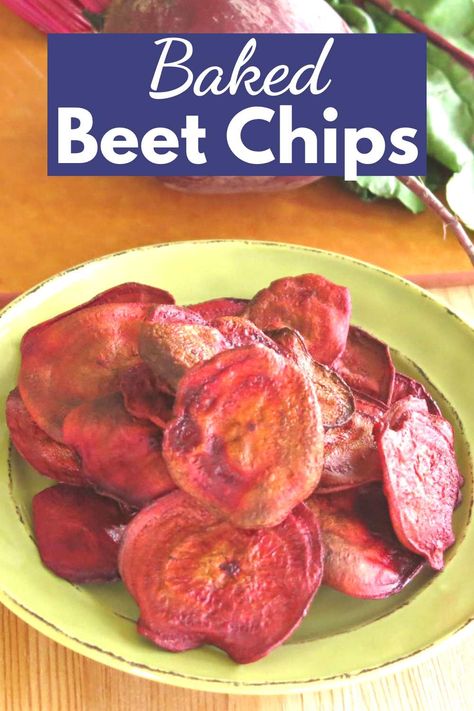 Beet Chips Recipe, Beetroot Chips, Cauliflower Muffins, Canned Beets, Beet Chips, Vegetable Chips, Appetizers For Kids, Crispy Chips, Parmesan Crisps