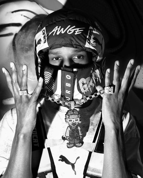 Asap Rocky Black And White, Rappers Photoshoot, Asap Rocky Aesthetic, Not Rapper, A Ap Rocky Aesthetic, Asap Rock, Swag Poster, Beaking Bad, Peppa Pig Christmas