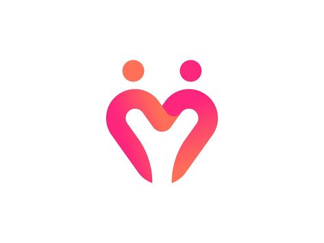 Heart+Y+Couple | Yander Dating App Icon Design by Sumon Yousuf on Dribbble 10 Logo, Hand Logo, Abstract Logo, App Logo, Dating App, Logo Mark, App Icon Design, Technology Logo, Professional Logo