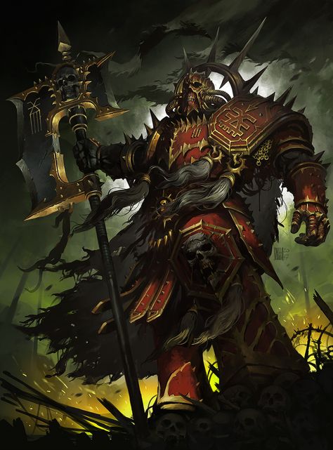 ArtStation - For fun, Arash Radkia Awesome Posters, Chaos 40k, Warhammer Fantasy Roleplay, Warhammer Aos, Warhammer 40k Art, Fantasy Battle, Warhammer Art, 다크 판타지, Warhammer 40k Artwork