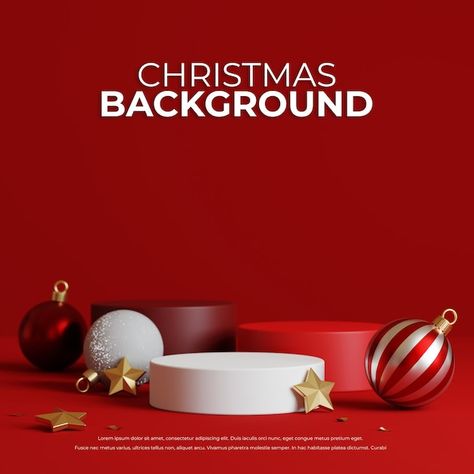 Christmas Podium, Stage Podium, Podium Product, 3d Product, Product Display, Ideas Creativas, About Christmas, Christmas Display, Christmas 2024