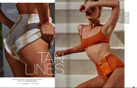 Swimwear Editorial, Catalogue Layout, Beach Collection, Beach Photoshoot, Magazine Layout, Design Inspo, Editorial, Layout, Magazine