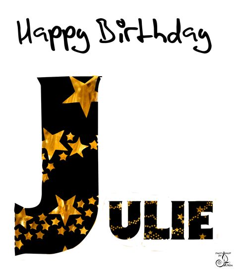 Julie Happy Birthday Card Happy Birthday Julie, Happy Birthdays, Birthday Greetings Friend, Happy Birthday Greetings Friends, Greeting Card Collection, Happy Birthday Name, Birthday Quotes For Best Friend, Card Collection, Family Birthdays