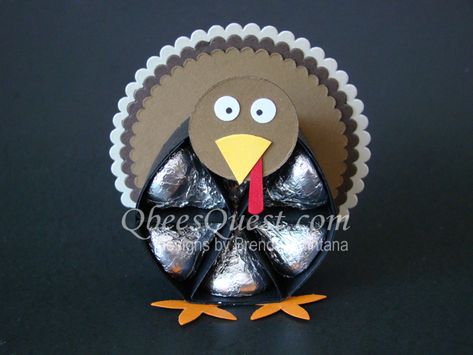 Brenda Quintana, Kiss Paper, Hershey Kisses Gifts, Hershey Kisses Crafts, Hershey Kisses Favors, Thanksgiving Is Coming, Hersey Kisses, Treat Packaging, Thanksgiving Candy