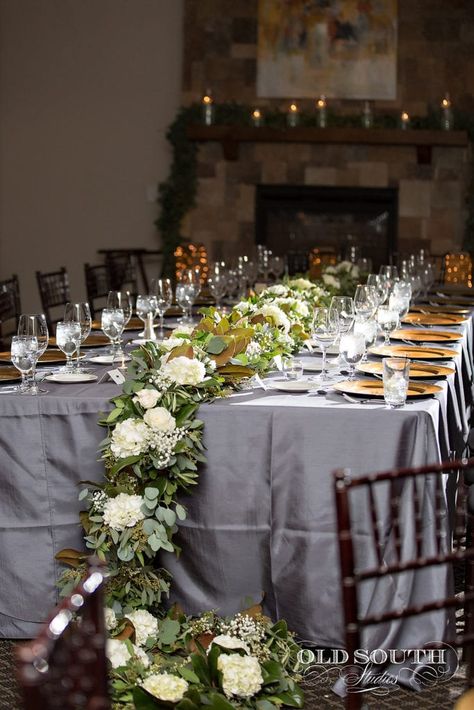 King Table Wedding, Kings Table Wedding, Table Wedding Decorations, Head Table Wedding Decorations, Winter Wedding Table, Kings Table, Reception Layout, Head Table Wedding, Reception Seating