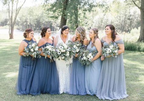 Revelry dresses Trending Bridesmaid Dresses, Revelry Bridesmaid, Revelry Dresses, Saint Augustine Florida, Bridesmaid Separates, Romantic Blue, Bridesmaid Skirts, Dixie Chicks, Tulle Long Skirt