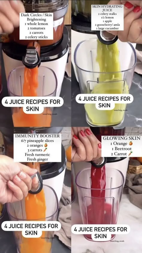 Makanan Rendah Kalori, Fresh Juice Recipes, Healthy Juicer Recipes, Resep Smoothie, Healthy Juice Drinks, Juice Cleanse Recipes, Easy Healthy Smoothies, Resep Diet, Juicer Recipes