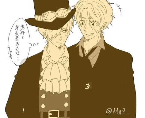 Sanji x sabo Ace Sabo Luffy, One Piece Ship, One Piece Funny, One Piece Comic, One Piece Fanart, One Piece (anime), One Piece Anime, Anime Boy, One Piece