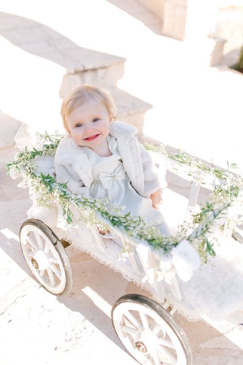 Flower Girl Wagon Ideas, Wagon Wedding, Flower Girl Wagon, Flower Girl Ideas, Wagon For Wedding, Wagon Ideas, Bohemian Flower Girl, Backyard Baby Showers, Toddler Flower Girl