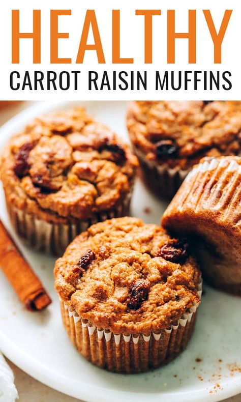 Carrot Raisin Muffins, Healthy Smash Cake, Flax Muffins, Sugar Carrots, Raisin Muffins, Almond Flour Muffins, Almond Muffins, Fresh Carrots, Baking With Almond Flour