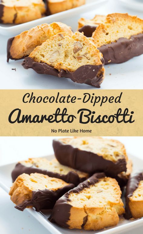 Italian Biscotti Recipe, Easy Biscotti, Best Biscotti Recipe, Cookies Dipped In Chocolate, Easy Biscotti Recipe, Italian Biscotti, Almond Biscotti Recipe, Chocolate Dipped Cookies, Italian Cookie Recipes