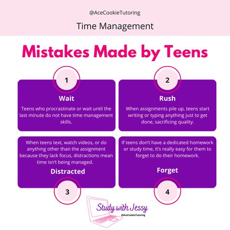 How To Not Get Distracted, Time Management Activities, Study Plans, Study Strategies, Writing Blog, Time Management Strategies, Activities For Teens, Myself Essay, Study Plan