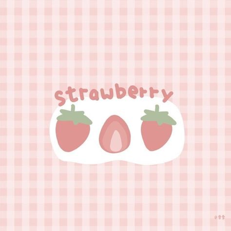 Strawberry Art, Soft Pink Theme, Cute Laptop Wallpaper, Iphone Instagram, Manga Drawing Tutorials, Bunny Wallpaper, Cute App, Pinterest Aesthetic, Cute Kawaii Drawings