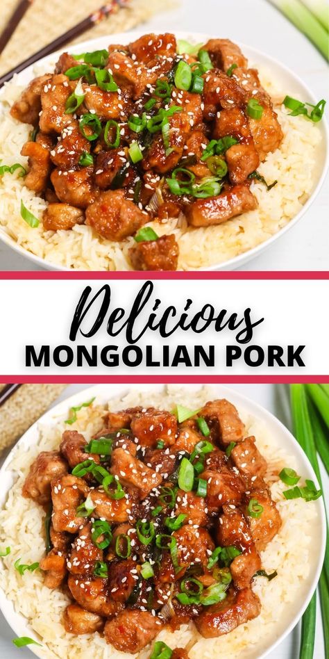 Mongolian Pork, Asian Pork Tenderloin, Asian Pork Recipes, Pork Tenderloin Recipe, Asian Pork, Tenderloin Recipe, Pork Dinner, Dishes To Make, Bbc Good Food