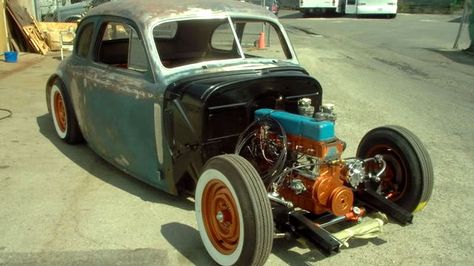 1940 Chevrolet Special Deluxe Coupe Hot Rod Build 1940 Chevy Special Deluxe, Classic Muscle Cars, Rat Rods Truck, Rat Rods, Garage Decor, Rat Rod, Car Art, Hot Rod, Rats