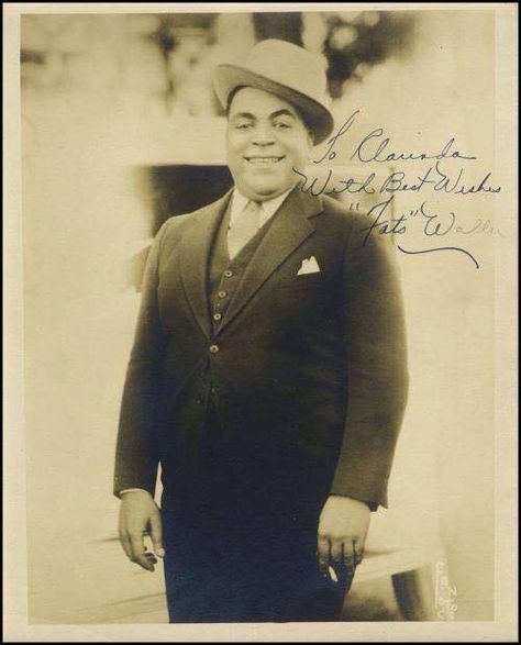 Fats Waller, jazz master Ain't Misbehavin, Jelly Roll Morton, Jazz Posters, Black American Culture, Black Musicians, Fats Waller, Jazz Cat, Classic Jazz, Jazz Poster