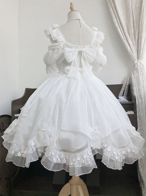 Short Princess Dress, Princess Vintage, Pretty Dresses Casual, Dress And Accessories, Shopping Link, Op Dress, Lolita Outfits, Classic Lolita, Valentine Dress